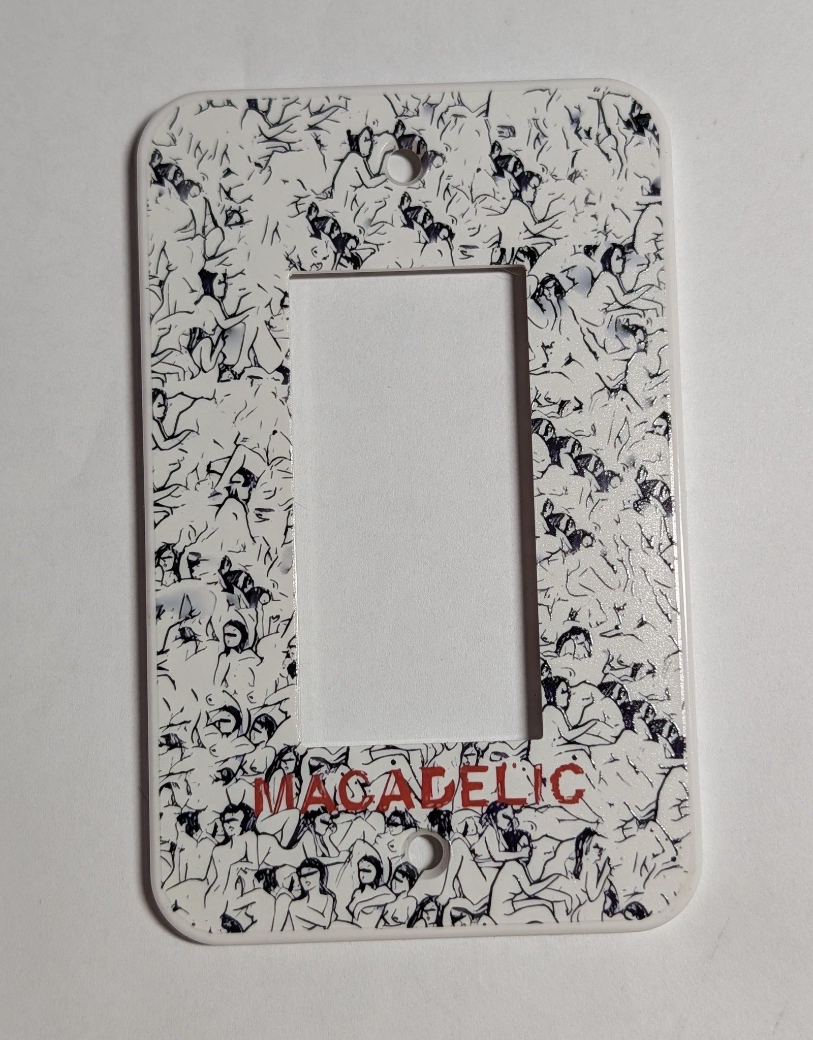 Mac Miller "Macadelic" album artwork decora style wall plate / light switch cover